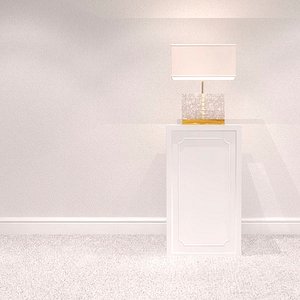 3d table lamp model