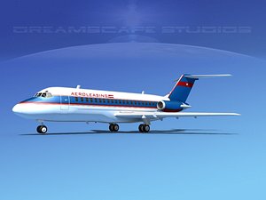 3d lwo turbines dc-9-15 mcdonnell douglas