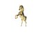 Arabic Horse: Prancing position