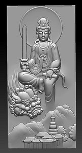 stl buddhas 3D model