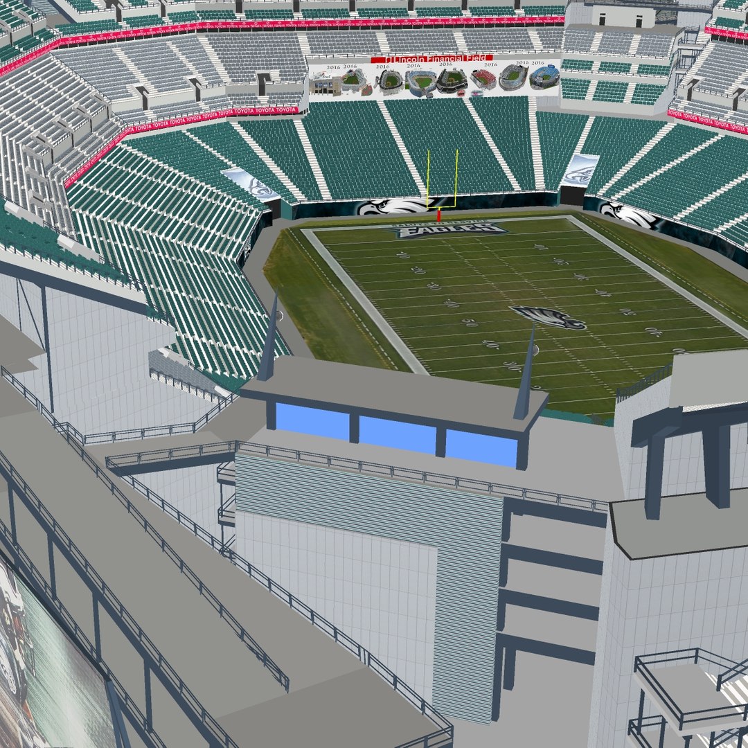 Lincoln Financial Field - Philadelphia 3D model – Genius&Gerry