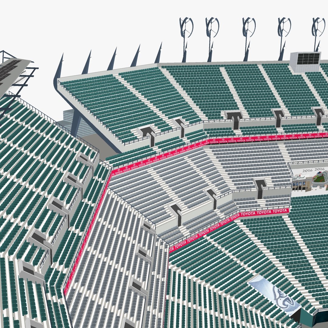 Lincoln Financial Field - Philadelphia 3D model – Genius&Gerry