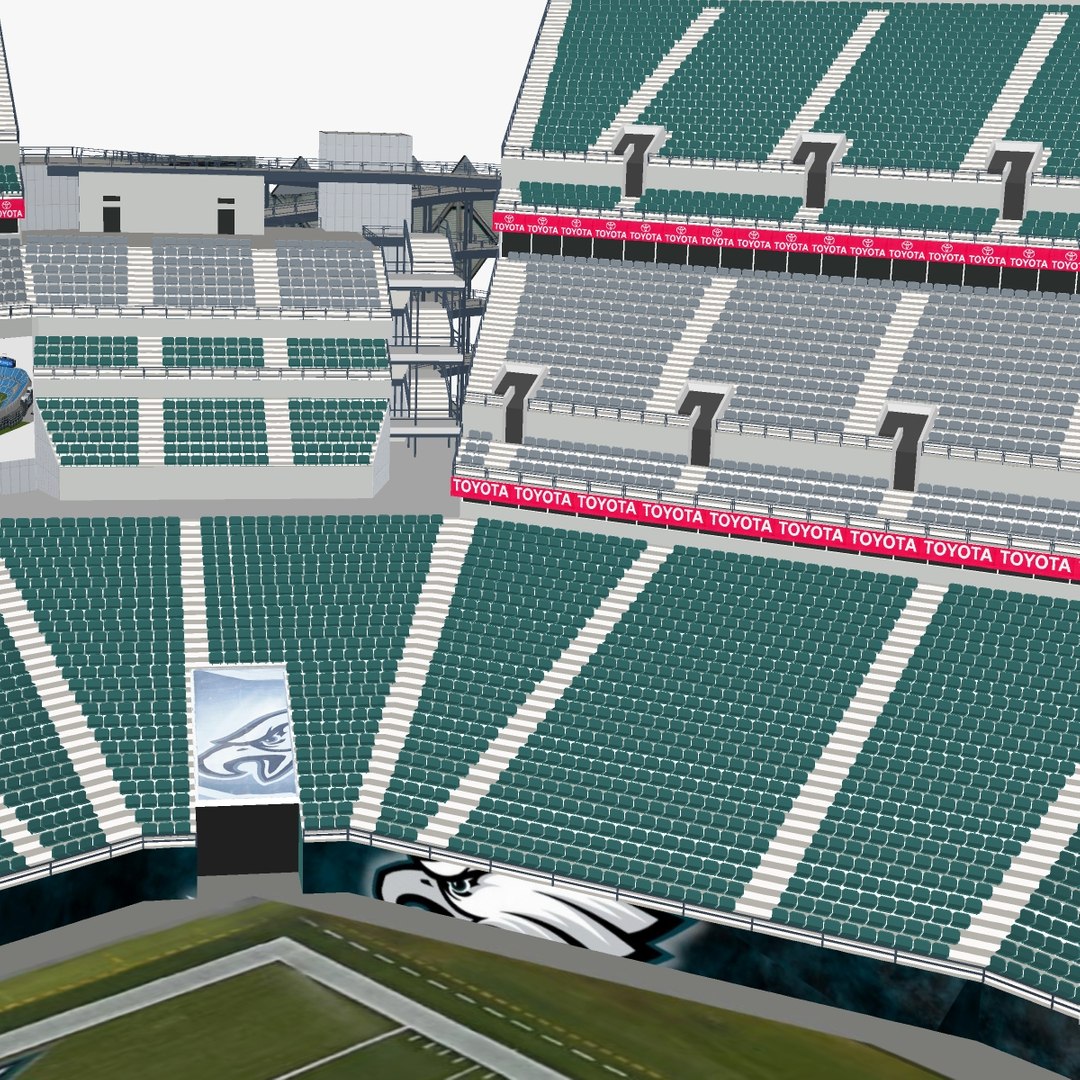 Lincoln Financial Field - Philadelphia 3D model – Genius&Gerry