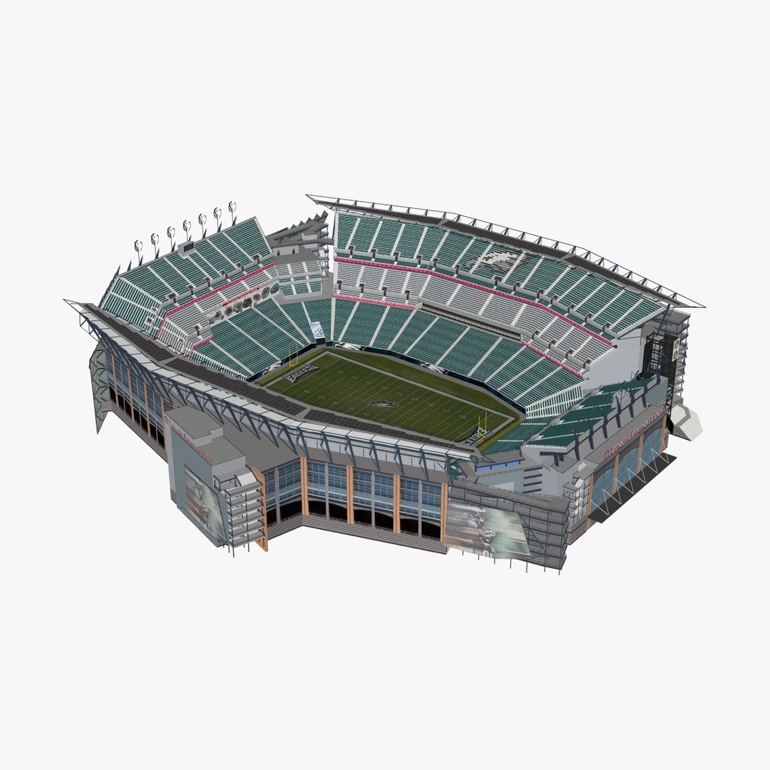 Lincoln Financial Field - Philadelphia 3D model – Genius&Gerry