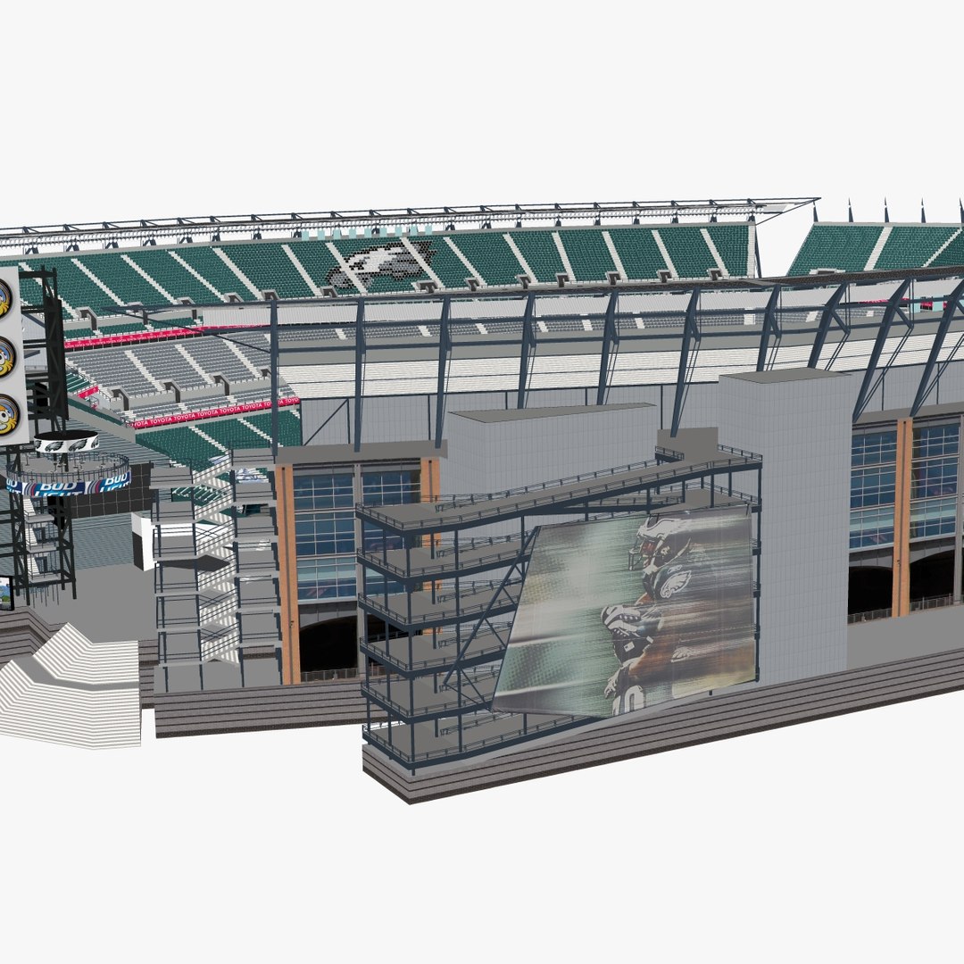 Lincoln Financial Field - Philadelphia 3D model – Genius&Gerry