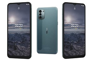 Nokia G21 Green Low Poly 3D model
