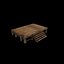 3D model Wooden pallet