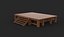3D model Wooden pallet