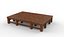 3D model Wooden pallet