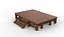 3D model Wooden pallet