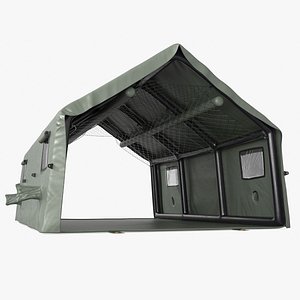 Military Emergency Medical Tent 3D model