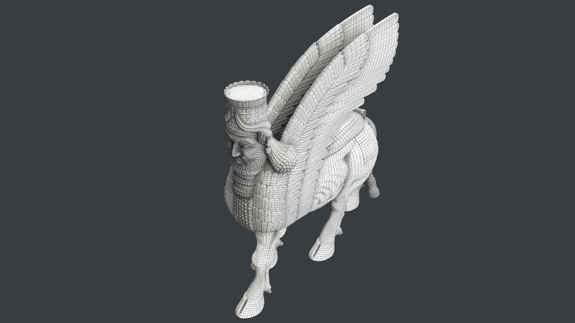 3D Historical Assyrian Lamassu Sculpture model https://p.turbosquid.com/ts-thumb/uw/zxyS2s/11/wire3/png/1708331320/1920x1080/fit_q87/a5cfbb1445e6e776720a1991d443e37bba0146bd/wire3.jpg