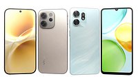 Honor Play 60A Lake blue And Vivo V70 Elite Sand Beige