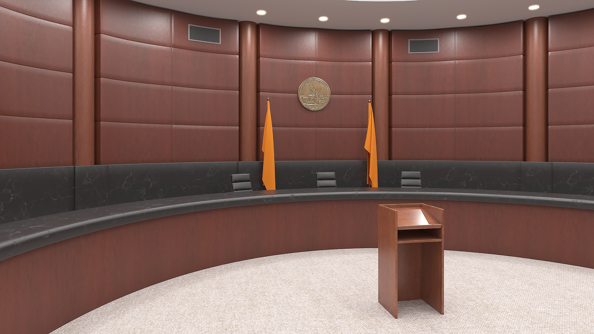 3D Courtroom Interior https://p.turbosquid.com/ts-thumb/ux/IFf6Qv/yt/courtroom_interior_007/jpg/1742025241/1920x1080/fit_q87/e639cf084c18b6c259b72304b57cb08e964611f2/courtroom_interior_007.jpg