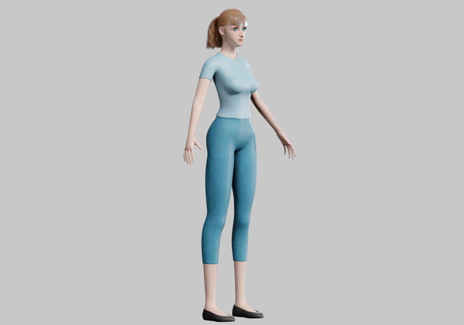 3D Classic Basic Woman V23106 Model - TurboSquid 2278013