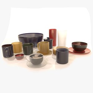 ceramic tableware 3D model