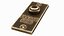 Rectangular Brass Bell Push