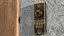 Rectangular Brass Bell Push