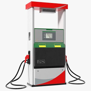Petrol Pump Two Nozzles