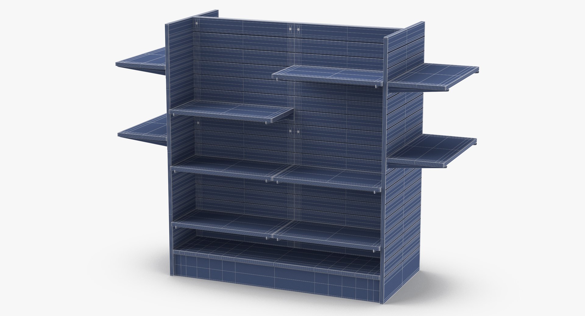 slat wall gondolas shelves 3D model https://p.turbosquid.com/ts-thumb/ux/UnTxBD/m7kBDGCI/slat_wall_gondolas_and_shelves_pose_03_03_wireframe_0001/jpg/1511799933/1920x1080/fit_q87/37cc89b610582d882db0ffeb12272fff6324bdab/slat_wall_gondolas_and_shelves_pose_03_03_wireframe_0001.jpg
