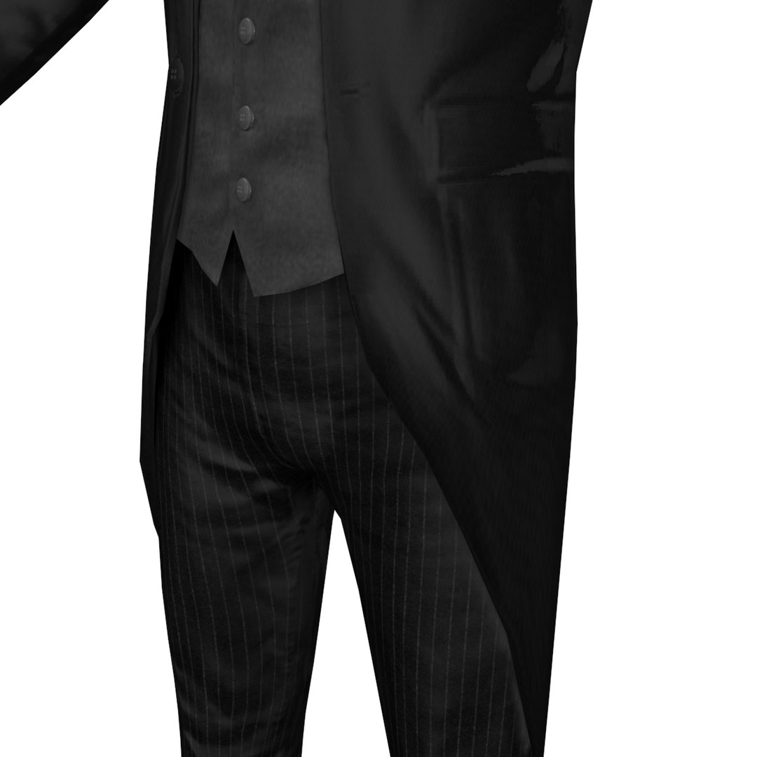 Rigged Butler 3D Model - TurboSquid 1289261