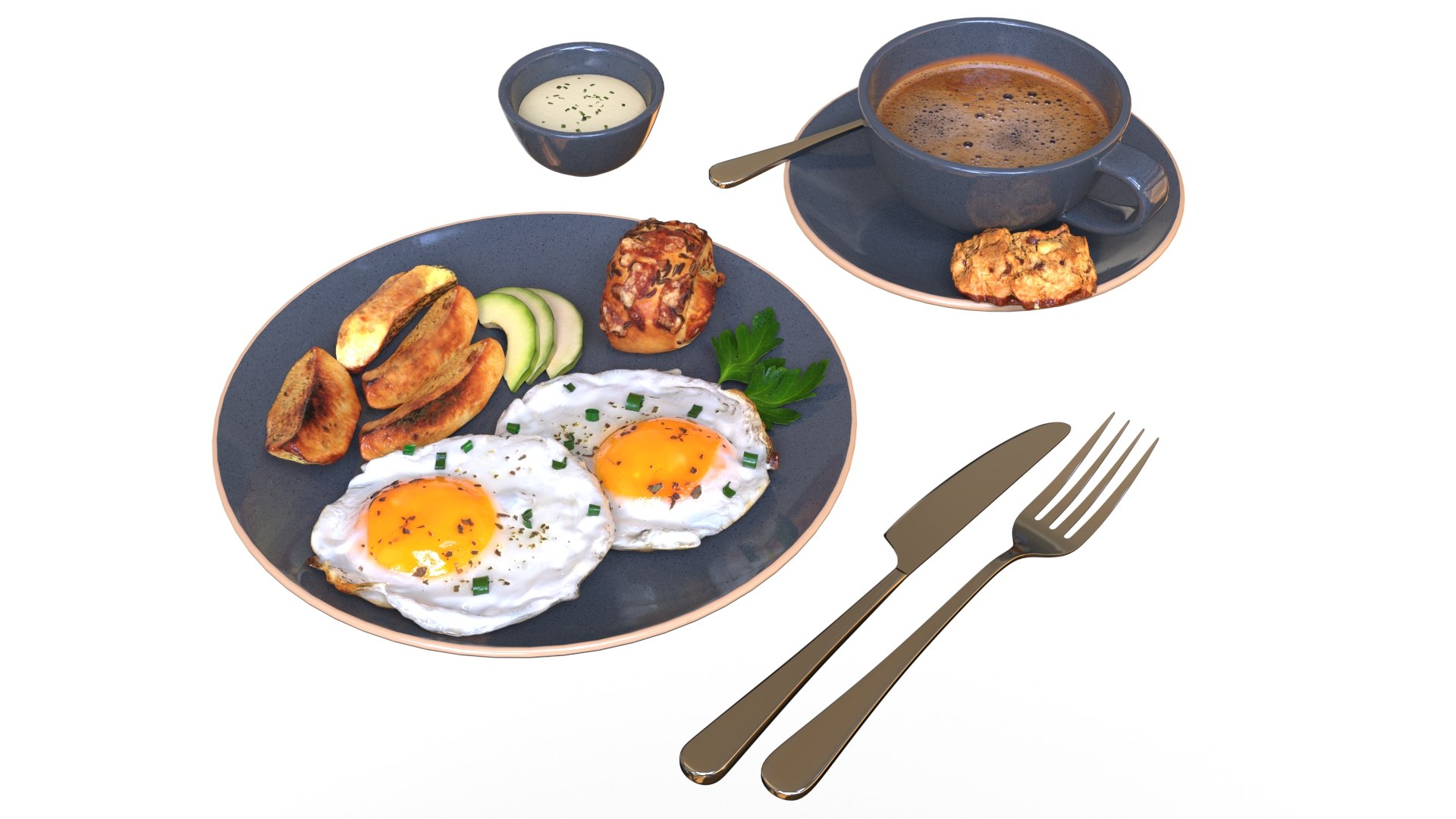 Breakfast with fried egg potatoes and coffee 3D model https://p.turbosquid.com/ts-thumb/ux/WXPqH3/HZ/003/jpg/1783607569/1920x1080/fit_q87/d7fc28904704e316bfc3853b2a93393cfaee0d44/003.jpg