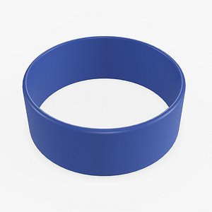 Silicone wristband wide