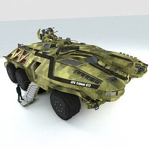 3ds max military apc