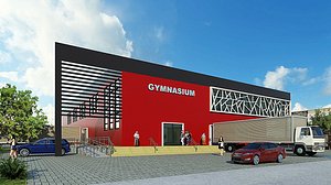3D Gymnasium model