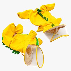 3D Moncler Mondog Raincoat