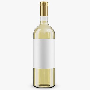 wine bottle 01 model