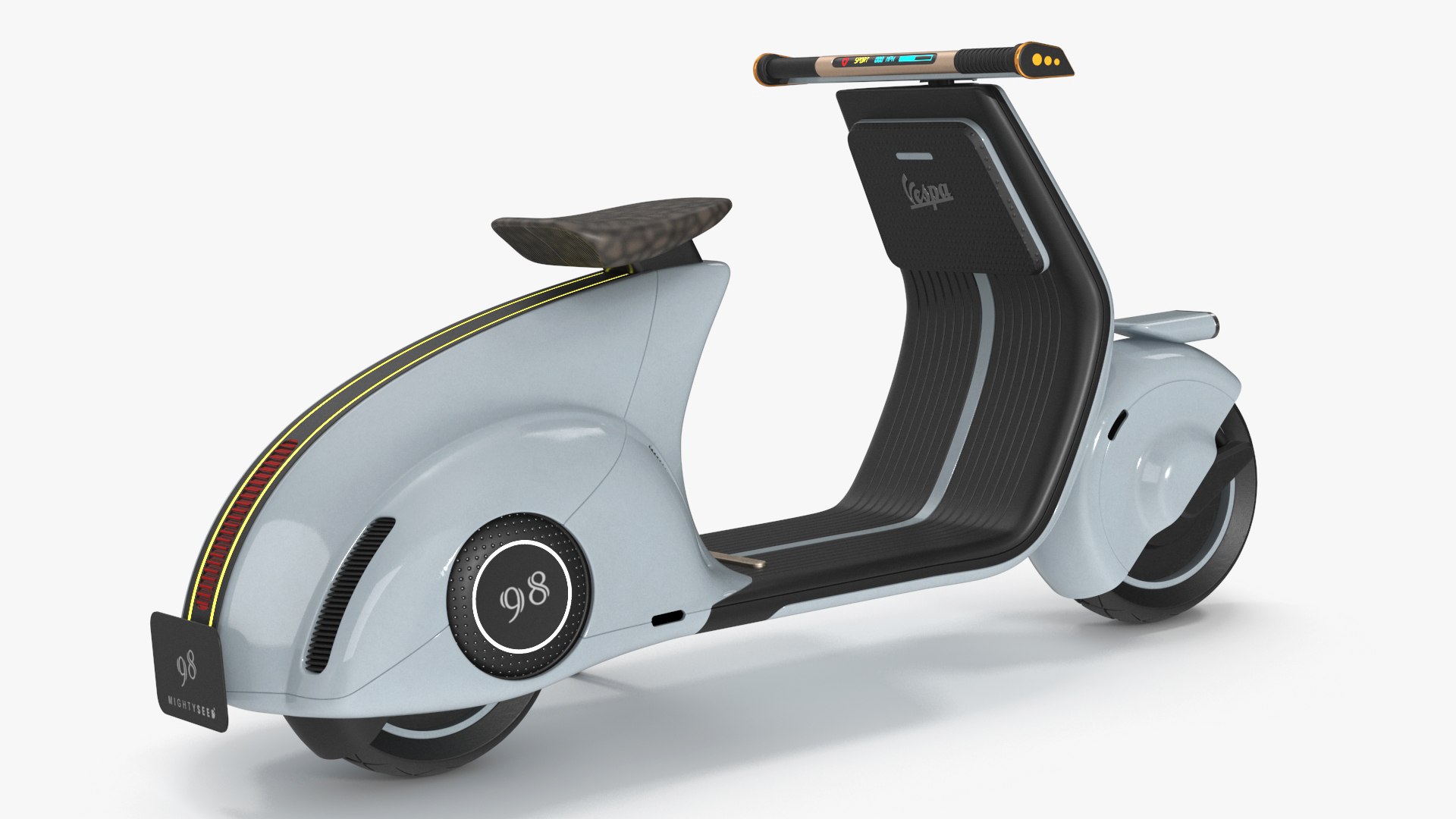 Futuristic Blue Electric Scooter Vespa 98 Parked Lights On 3D https://p.turbosquid.com/ts-thumb/ux/oKAN86/6C/futuristicblueelectricscootervespa98parkedlightson3dsmodel016/jpg/1714773283/1920x1080/fit_q87/76fa5c27afc358e26f41cef293e5dbe89e87835a/futuristicblueelectricscootervespa98parkedlightson3dsmodel016.jpg