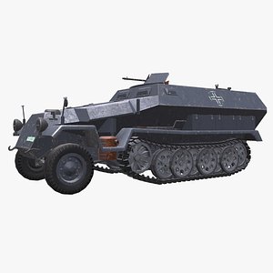 Sd.Kfz. 251 German Armored Fighting Vehicle