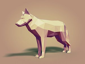 Cartoon Husky Dog Figurine