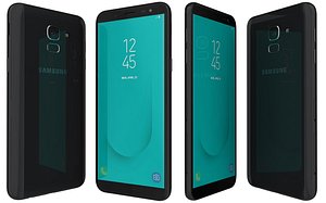3D model samsung galaxy j6 2018