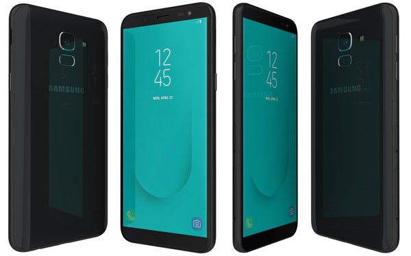 3D model samsung galaxy j6 2018