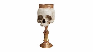 skull cup model