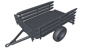 Low Poly Car Trailer(1)
