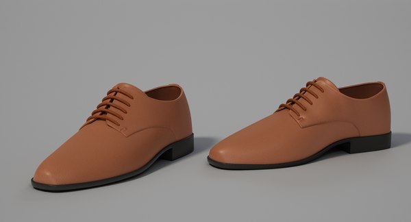 modelo 3d Zapatos elegantes masculinos TurboSquid 1546780
