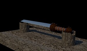 sword gladius 3D model