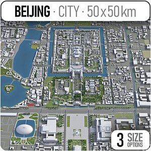 3D beijing surrounding - model