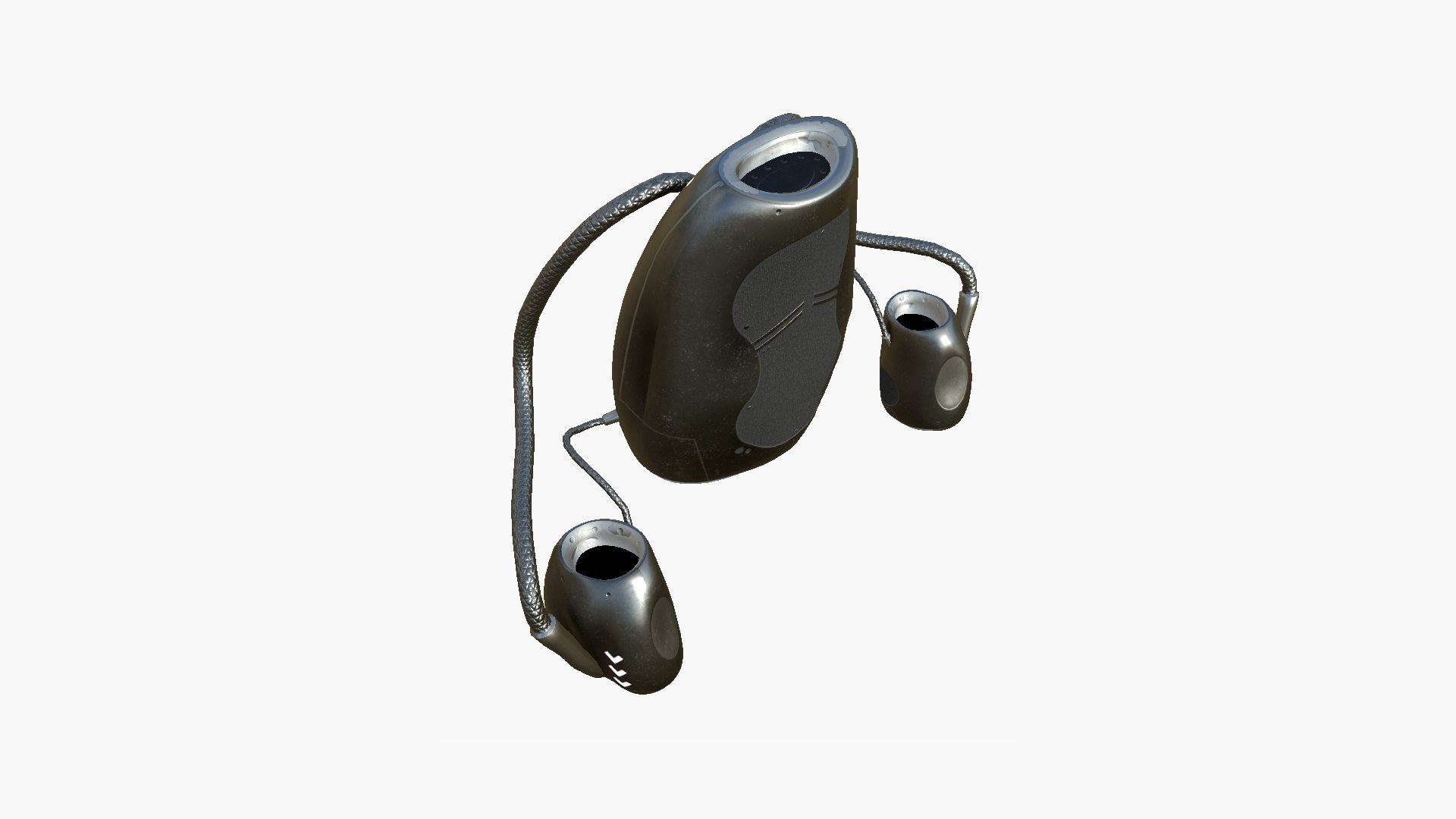 3D Jetpack I06 Dark Steel - SciFi Character Design Model - TurboSquid ...