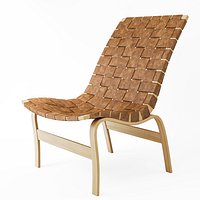 Eva Chair In Leather By Bruno Mathsson