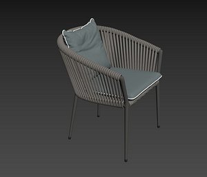 3D SCANDESIGN's MUSE CHAIR and Table model