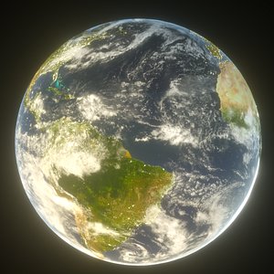 3D maps 16k planet earth