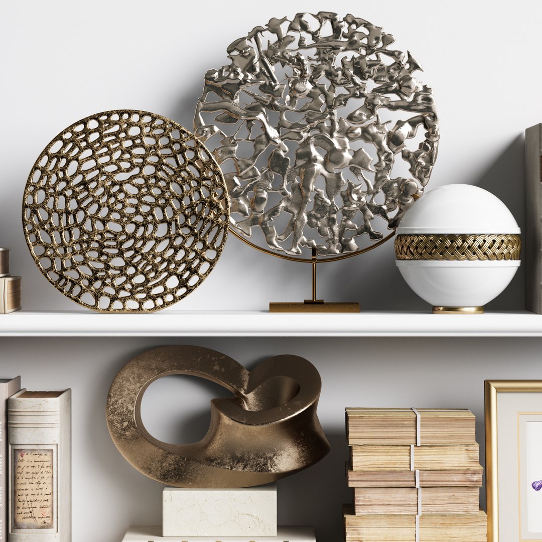 Decor Set 158 3D Model - TurboSquid 1960855