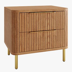 Harper 2-Drawer Nightstand