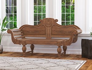 Wodden Bench