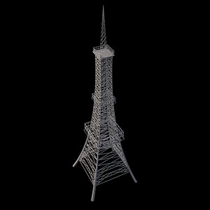 tower electric 3D model