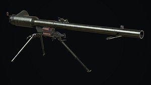SPG 9 Soviet easel anti-tank grenade launcher